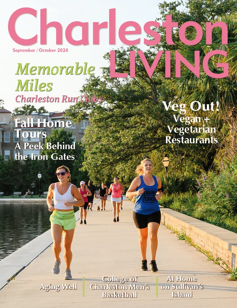 Applying Art — Charleston Living Magazine Sept/Oct 2024 cover